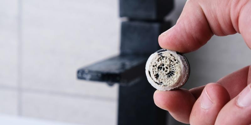 Signs of hard water in your home.