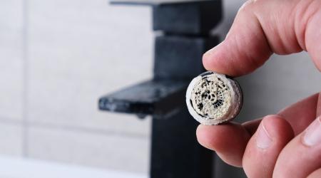 Signs of hard water in your home.